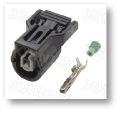 JOHNICA AC COMPRESSOR PIGTAIL CONNECTOR WIRE HARNESSS, 1PIN(HOLE), TRSE07, HSK70, 10SR15C, HONDA, AC-4843N